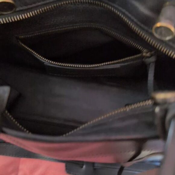 AUTHENTIC BALENCIAGA MATTE BLACK OUT CALFSKIN SMALL HANDBAG PERFECT CONDITION - Picture 10 of 13